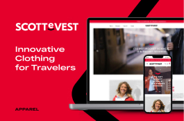 Transfer of the SCOTteVEST website  to the Shopify platform and a complex redesign